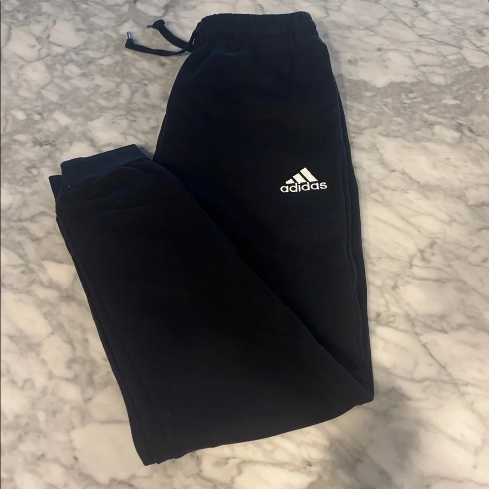 Adidas Soft Pants with Cuffed Hems, size small
